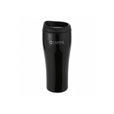 Travel mug black